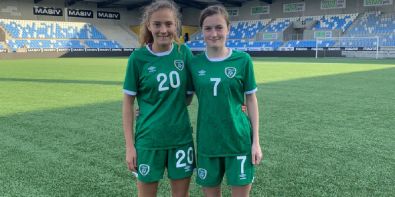 Loughrey sisters feature as Ireland U17s go down to Switzerland