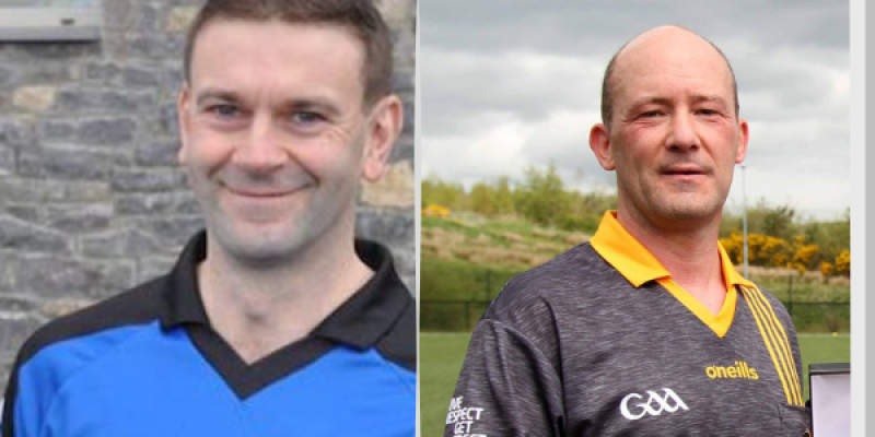 Donegal referees in Allianz Hurling League action