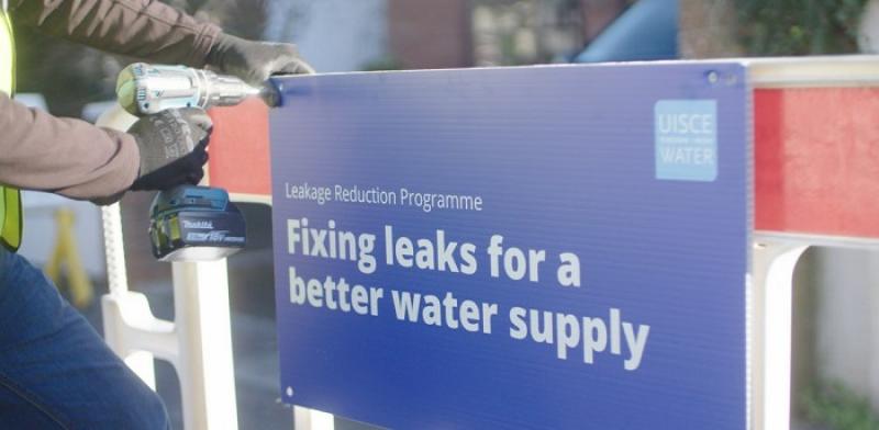 Water saving project completed in Creeslough  