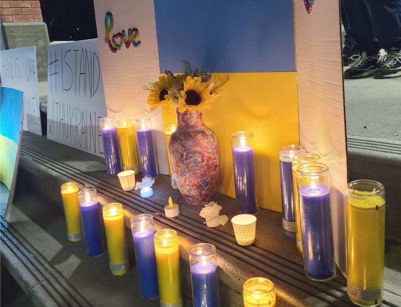 Candlelight vigil to be held in Inishowen in support of Ukraine