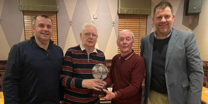 Ballyraine FC honour Andy O’Boyle’s lifetime of service