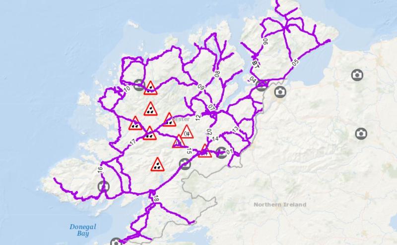 Early start for Donegal's gritting fleet this morning