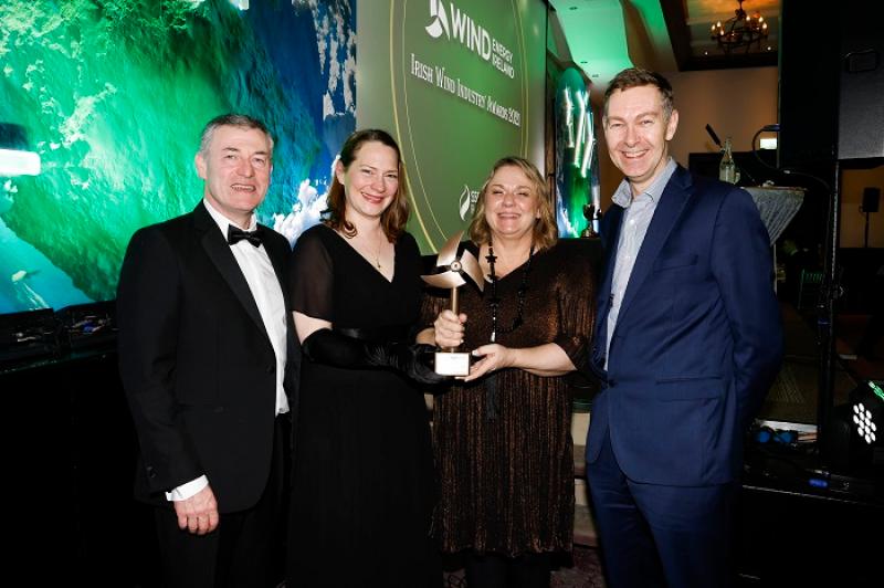 Meenadreen windfarm's double success at Wind Energy Ireland’s industry awards