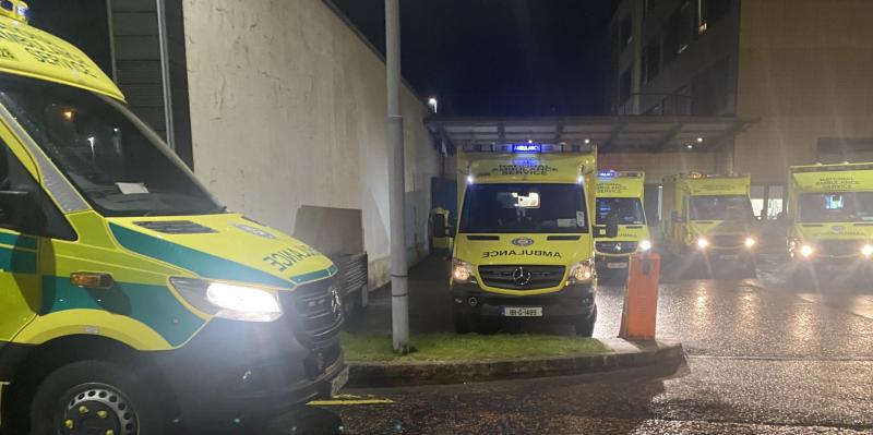 Minister asked to intervene after ambulances queue at Letterkenny hospital