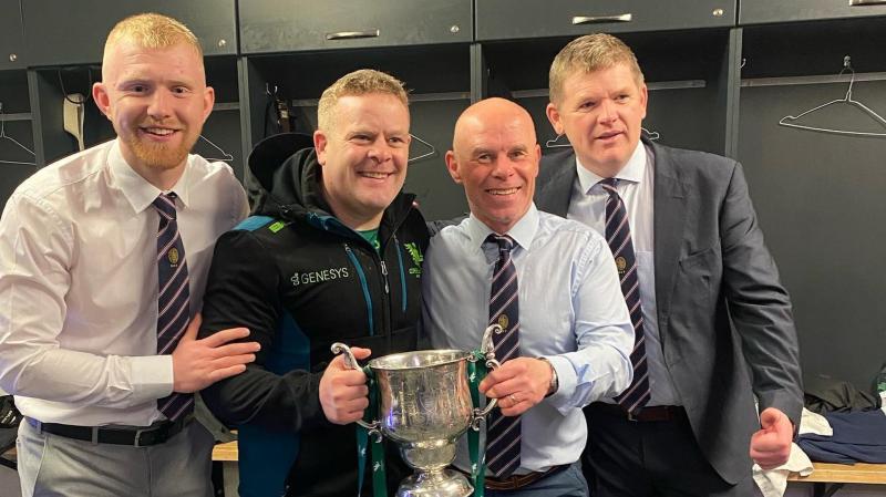 Taylor plays his part in Sligo Grammar School's rugby success 