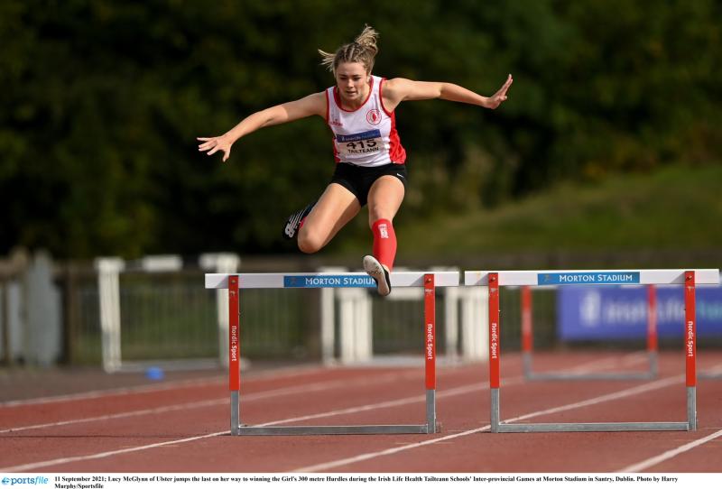 Lucy McGlynn - setting the bar high in  many sports - athletics, Gaelic football and basketball