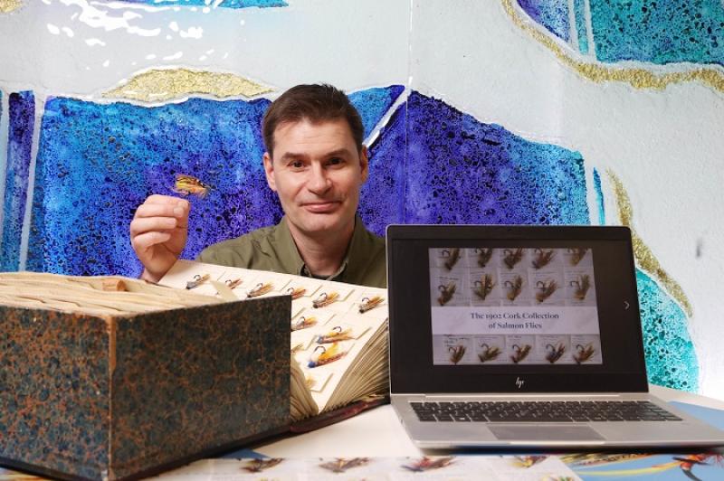 World famous Ballyshannon 'Rogan' salmon fish flies feature in new history book