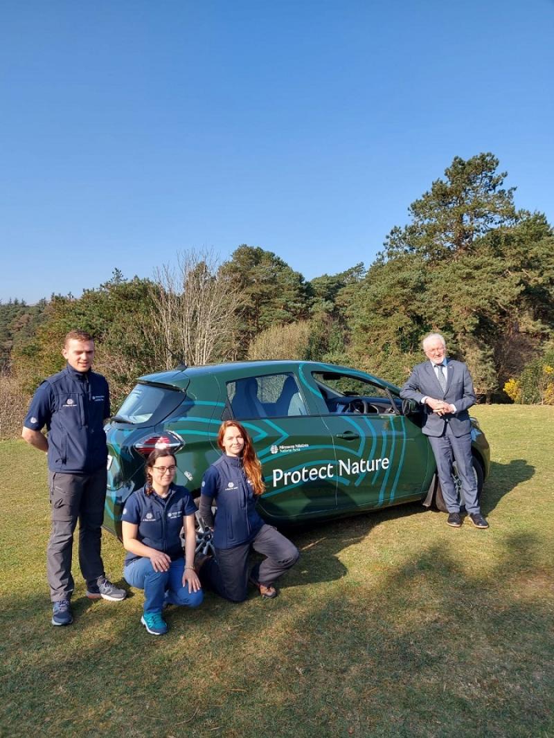 New electric car for Glenveagh National Park