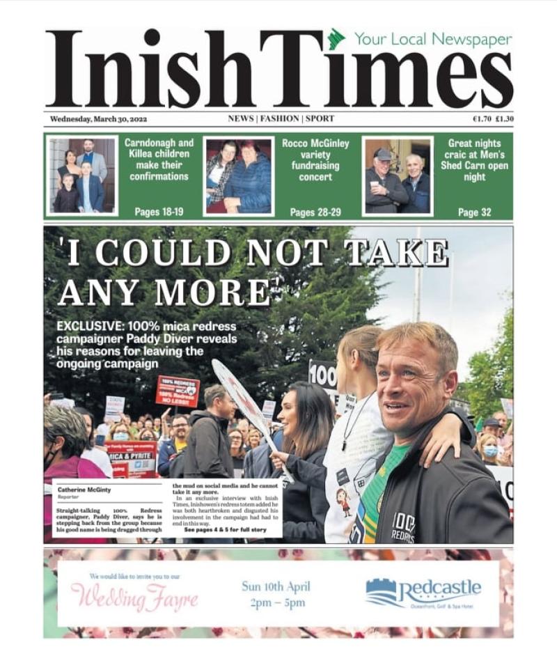 Inish Times, march 30, 2022.