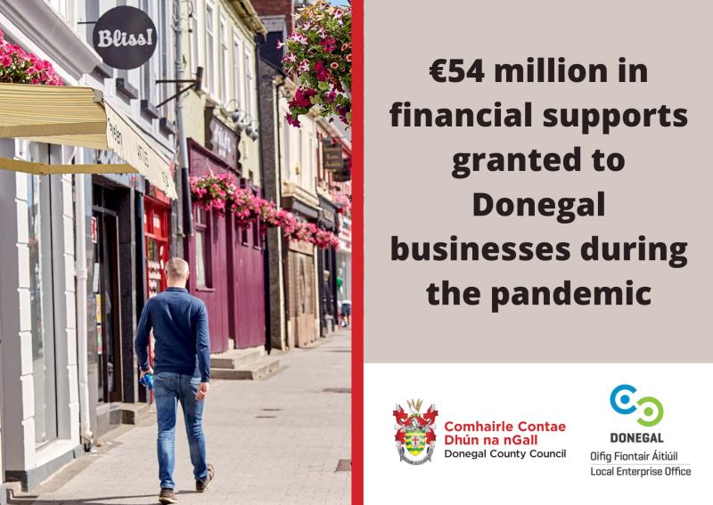 Donegal Co. Council provided over €54 million to businesses during pandemic