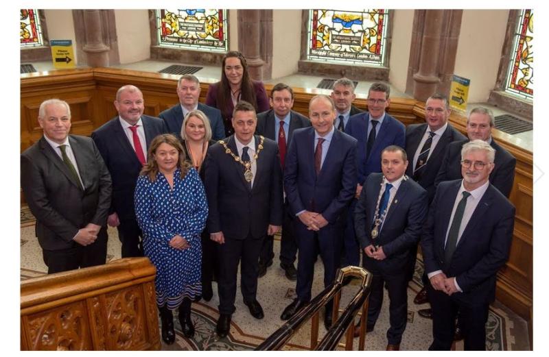 Taoiseach told Donegal on a "difficult journey"