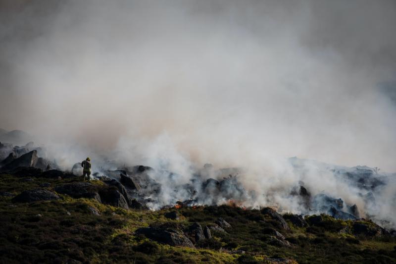 Status orange fire warning in place until Tuesday