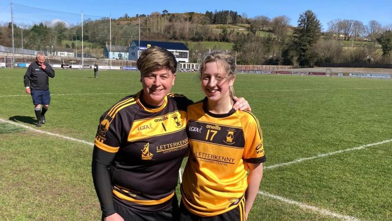 Mother and daughter help St Eunan's to league win over Moville