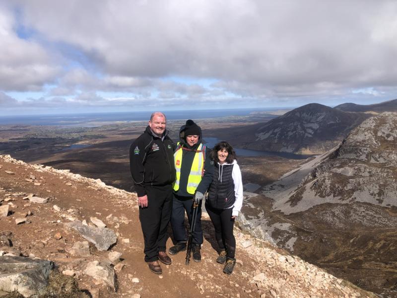 A day to remember as 600 people take part in "Climb Errigal Together"