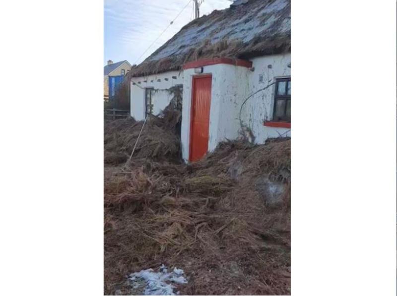 Water problems at West Donegal cottage fire