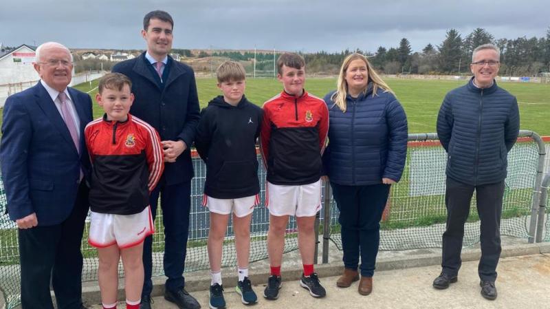 Milestone in the development of the new training pitch for Dungloe GAA Club