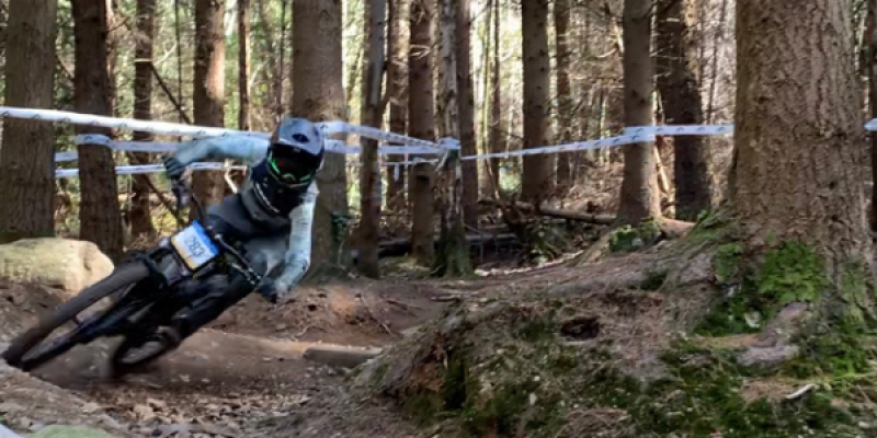 Callum Morris off to a flyer in Mountain Bike series
