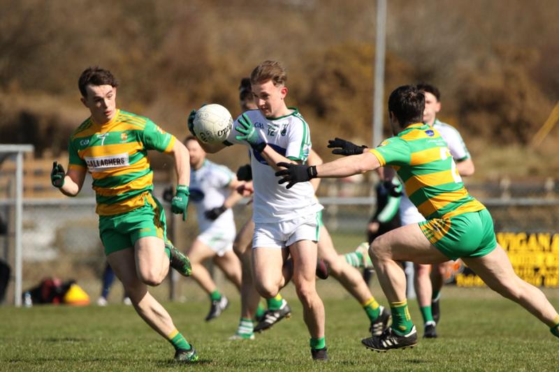 Gaoth Dobhair finish strongly to take the league points against Ardara in Pearse Park