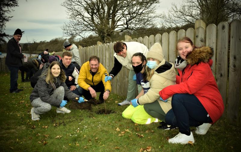 Watch: Tree planting at the Bluestack Special Needs Foundation 