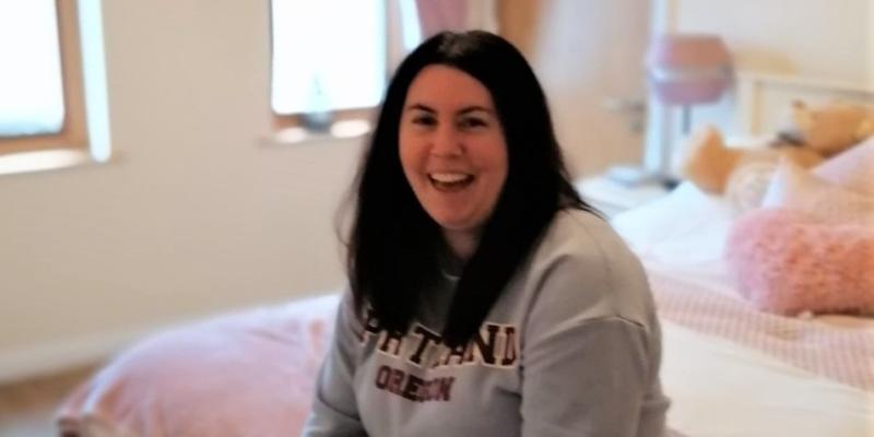 Michaela's home sweet home - nerves give way to joy as independent living begins