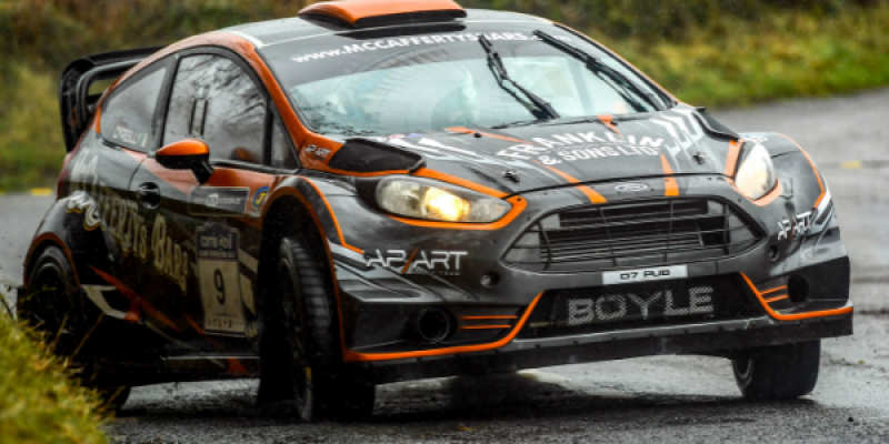 Declan Boyle leads the Donegal charge for Monaghan Stages Rally