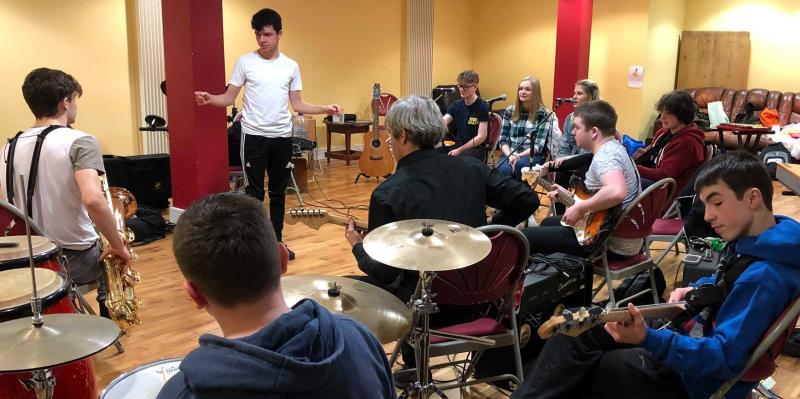 Young Donegal musicians get a chance to record together 