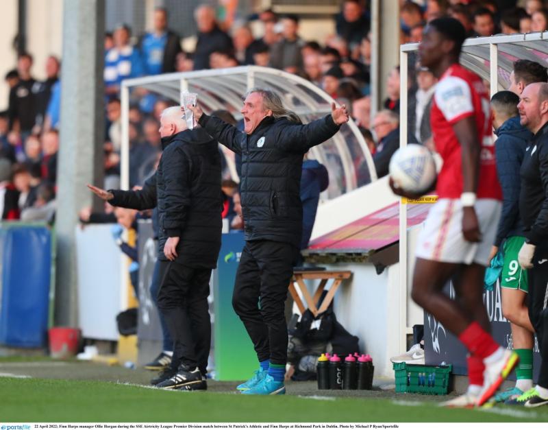 Doyle's double sinks Finn Harps as St Patrick's Athletic win at Richmond Park