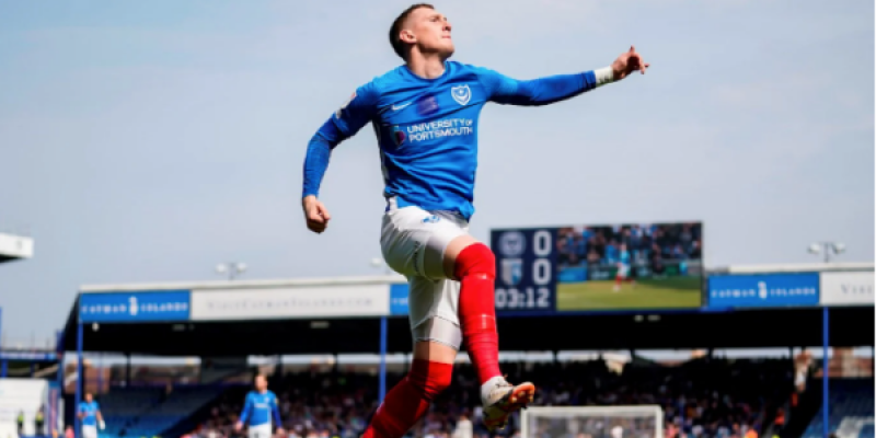 Brace takes Ronan Curtis to Portsmouth goal milestone