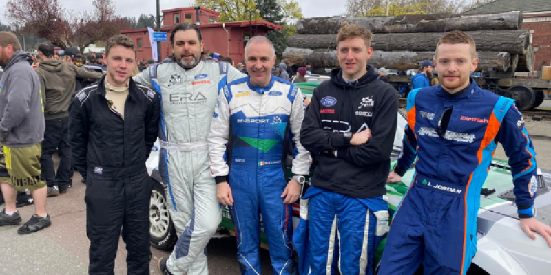 Seventh-place finish for Gary McElhinney at Olympus Rally