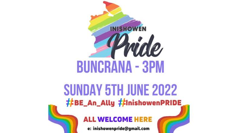 Buncrana to host Inishowen's first Pride event