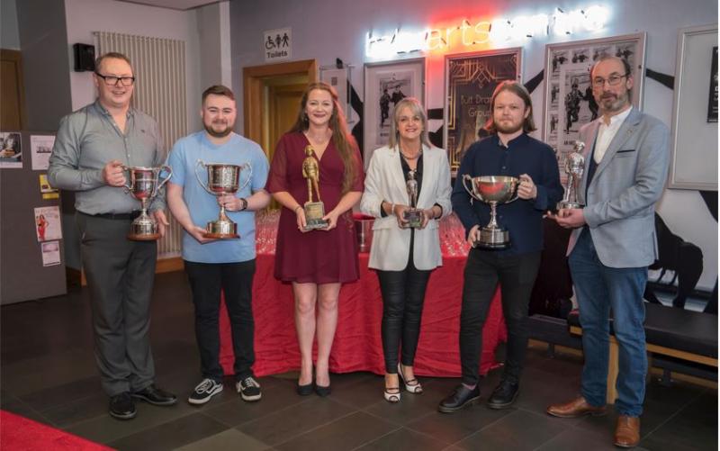 Winning show celebrations at Balor Gala Evening in Ballybofey
