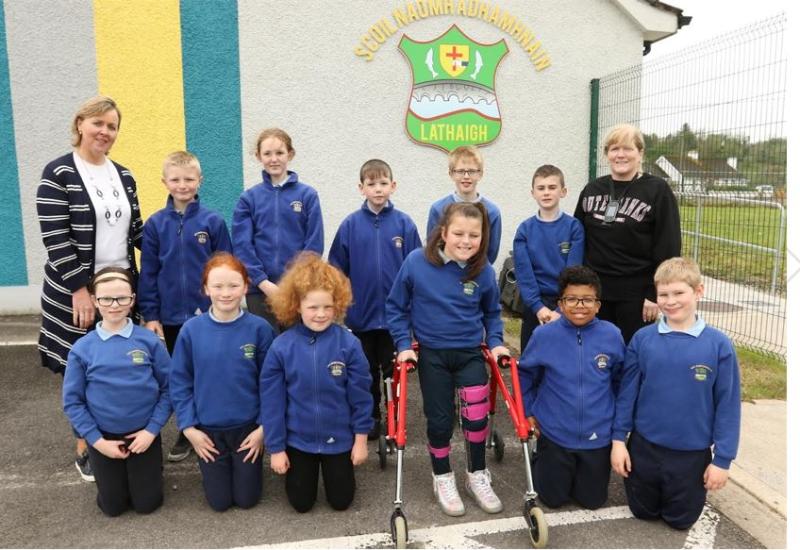 One small step for Caoimhe, one giant leap for St Eunan's NS, Laghey