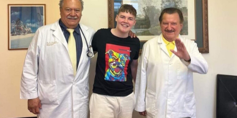 Smiling Rocco shares positive update as tumour shrinks 30% in three months