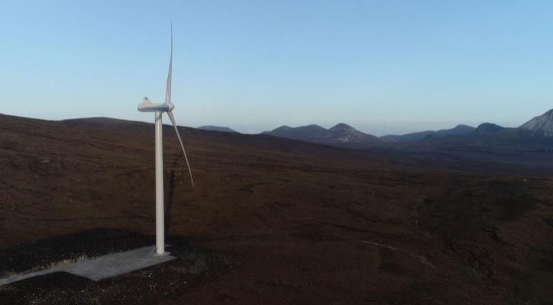 Planned new wind turbines in Gaoth Dobhair will produce seven times more power
