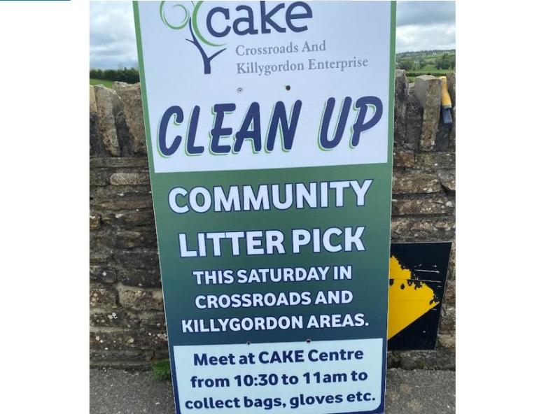 Community spring event around Crossroads and Killygordon on Saturday