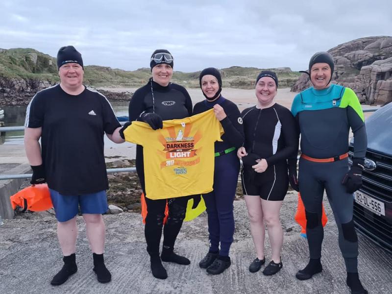 West Donegal swimmers take DIL to the water