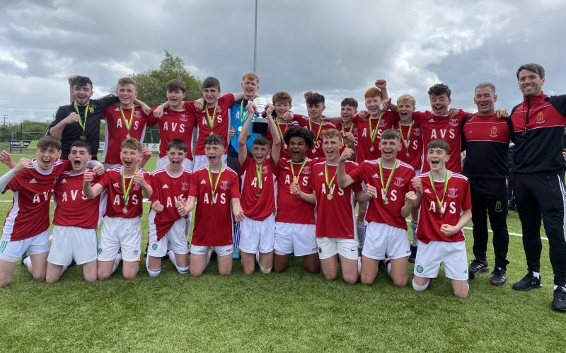 Abbey delight following win over St Eunan's in  FAI Schools U-15 Ulster final 