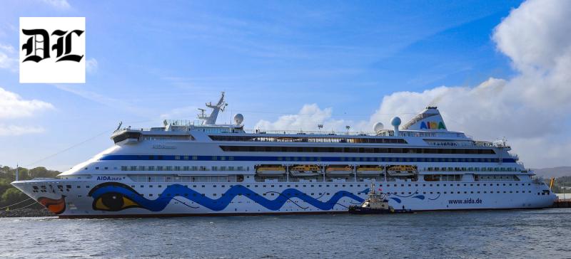 In photographs: View from the sea as cruise ship sets sail from Killybegs