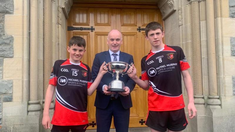 St Eunan's College manager Peter Devine: ‘Getting a trophy is always important’
