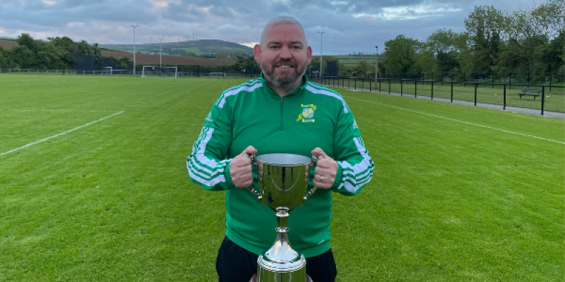Watch: One down, two to go for Jason Gibson and Bonagee United