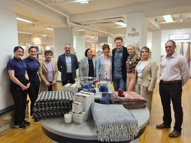 Early birthday present for Liam Neeson from Magee of Donegal