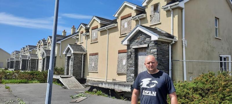 The spectre of ghost estates loom large across parts of West Donegal