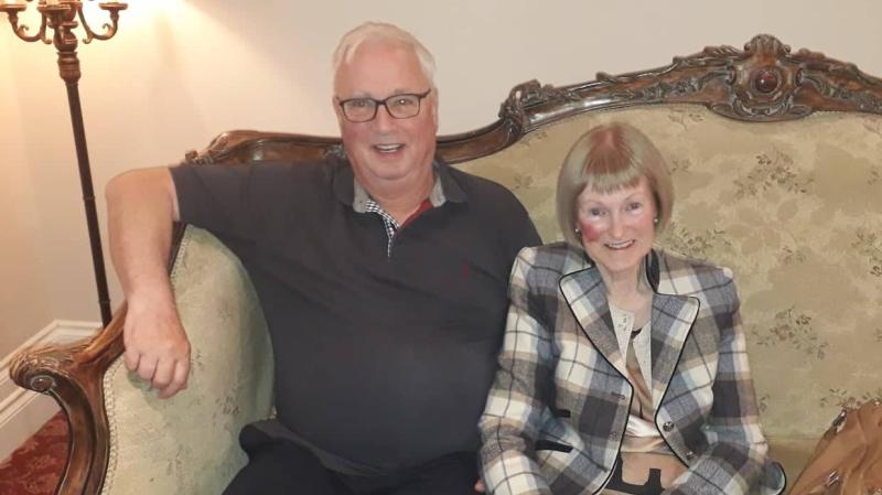 Sean and Barbara McBride at the Emerging from the Shadows Amyloidosis conference