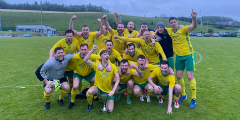 Cup treble for Bonagee United with League Cup final win