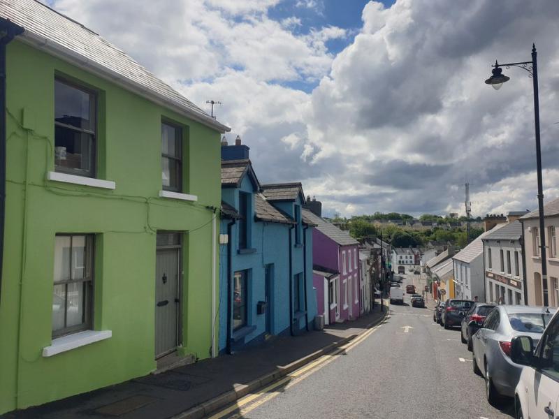 Milford town received a colourful makeover in May