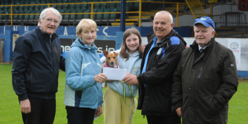 Lucky Lexie: Dog wins Finn Harps lotto jackpot!