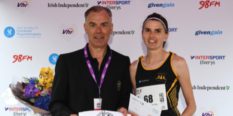 Nakita Burke places fourth in VHI Women’s Mini Marathon