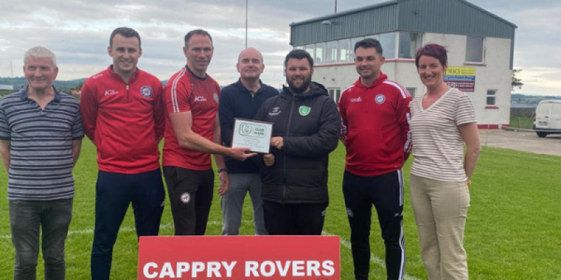 Cappry Rovers become latest Donegal club to obtain FAI Club Mark