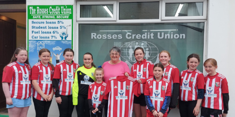 Keadue Rovers announce new sponsorship deal with Rosses Credit Union