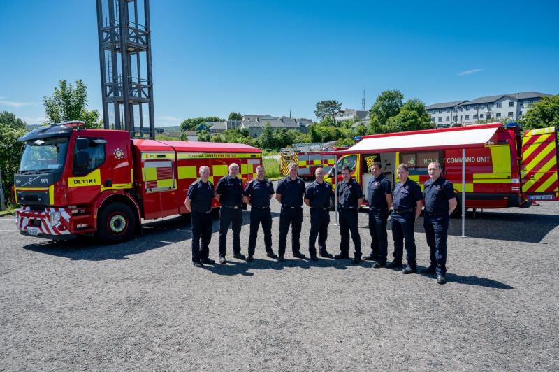Donegal County Fire Service receives new Water Tanker and Incident Command Unit 